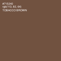 #715240 - Tobacco Brown Color Image